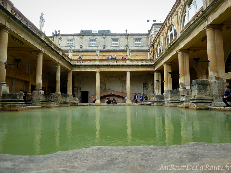 Bath ou Aquae Sulis, cité romaine Au bout de la route...